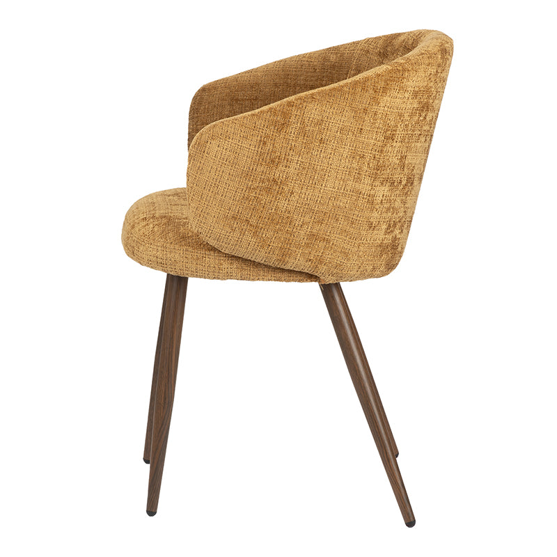 Luna Chair Gold - Set van 2 Stuks