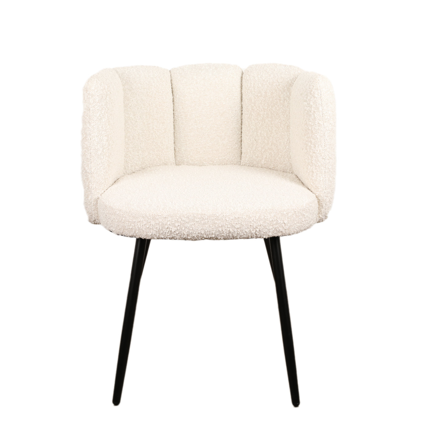 High Five Chair White Pearl (Bouclé) - Set van 2 stuks