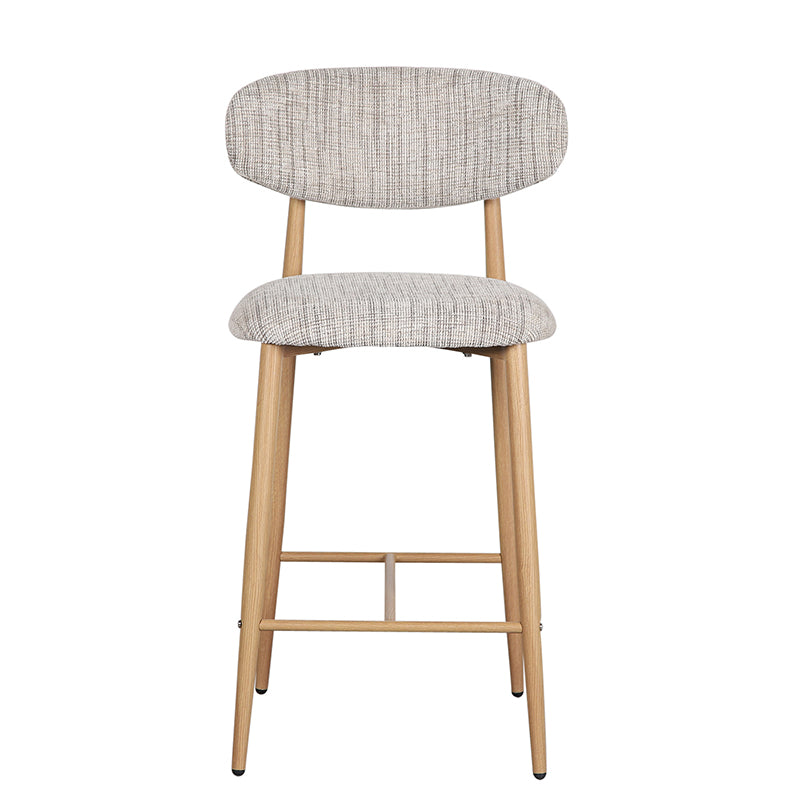Japandi Kitchen Bar Chair Okura - Set van 2 stuks