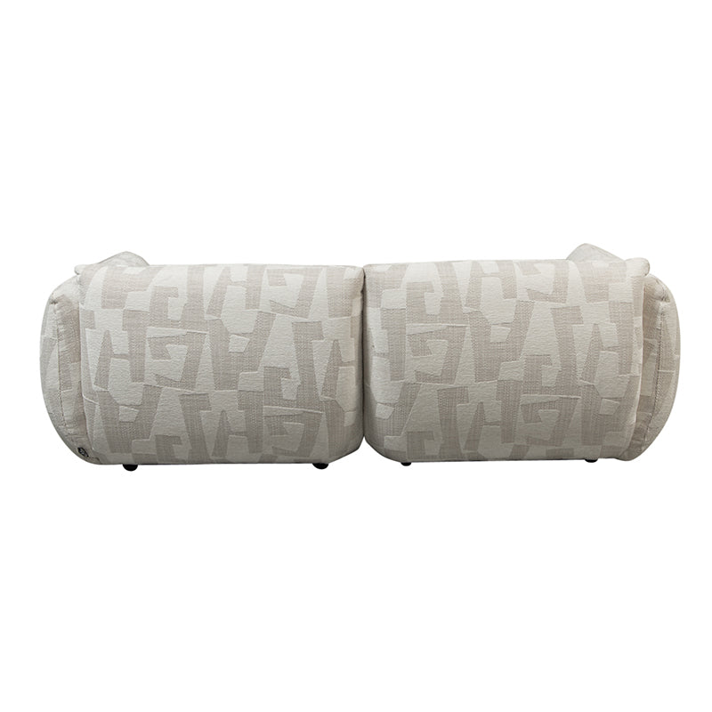 Amsterdam 2.5 Seater White Glyphs