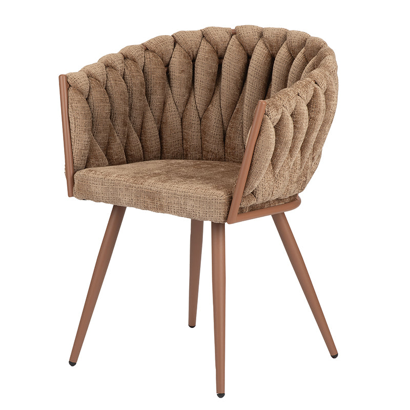 Wave Chair Caramel - Set van 2 stuks