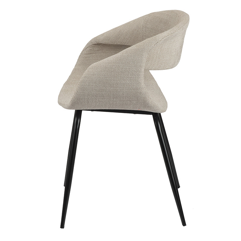 Whale Chair Beige - Set van 2 stuks