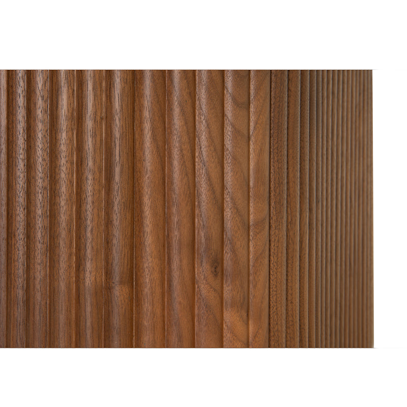 Urban Chique Dining Table – Ceramic Marble / Walnut Veneer