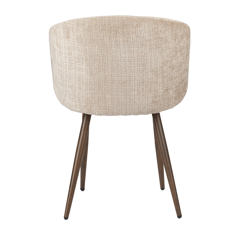 Luna Chair Cream - Set van 2 Stuks