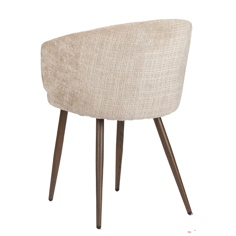 Luna Chair Cream - Set van 2 Stuks