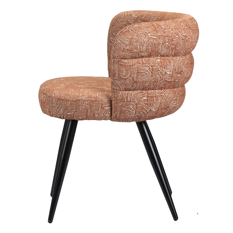 Cloud Chair Safiya Terracotta- Set van 2 stuks