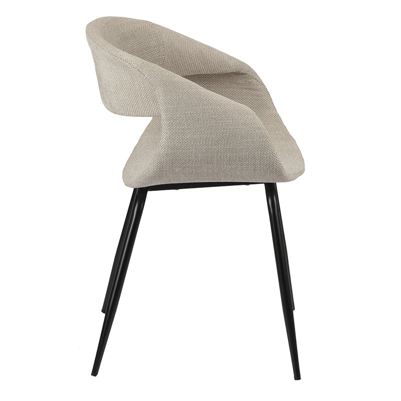 Whale Chair Beige - Set van 2 stuks