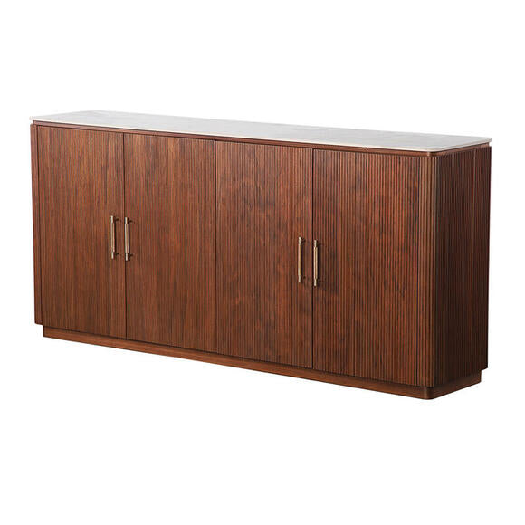 Urban Chique Dressoir Ceramic Marble / Walnut Veneer