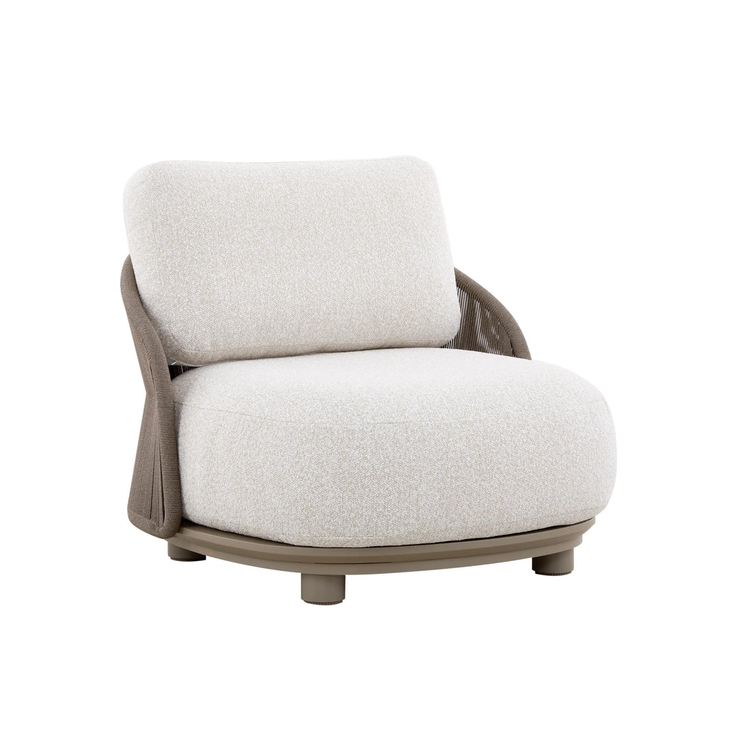 Outdoor armchair ARUBA champagne