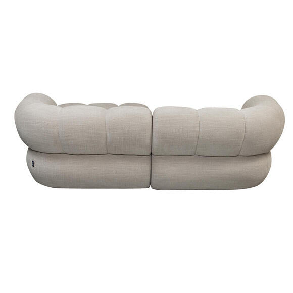 New York 2.5 Seater Right Lounge Sofa Beige