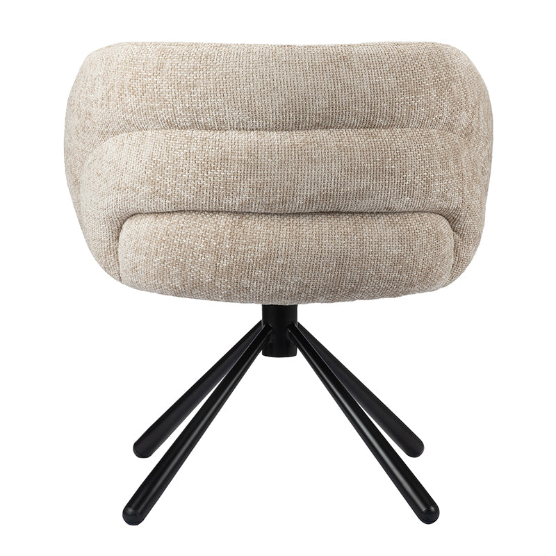 Pebble Rotating Chair Latte