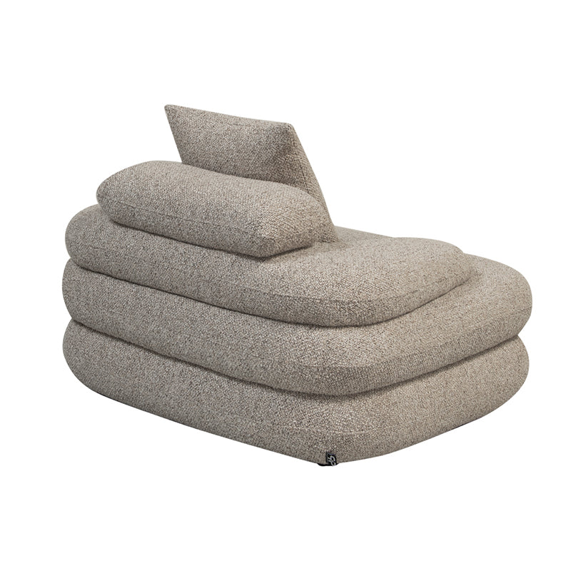 Cairo Lounge Chair Sand Bouclé
