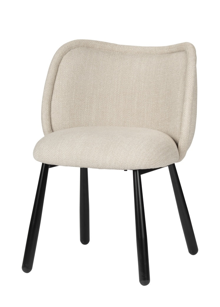 Panda Chair Beige - Set van 2 stuks