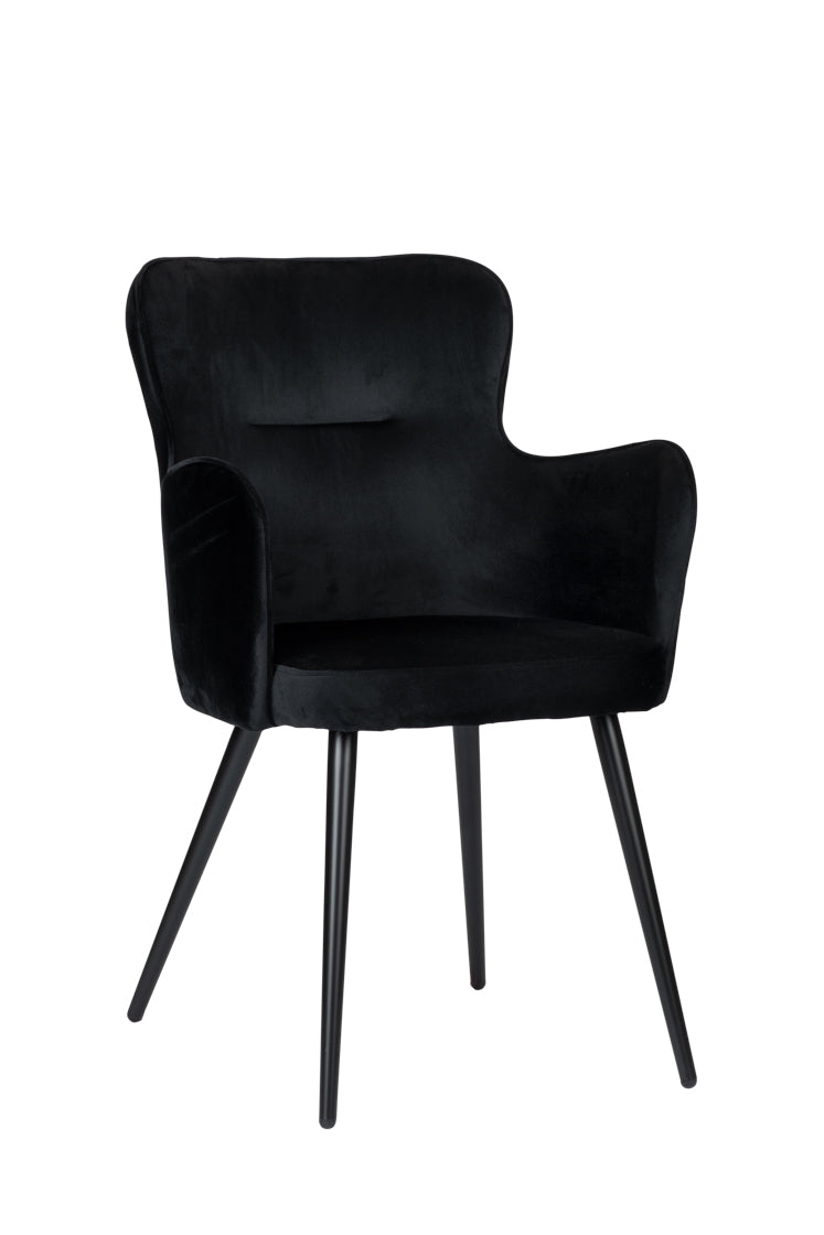 Wing Chair Black - Set van 2 stuks
