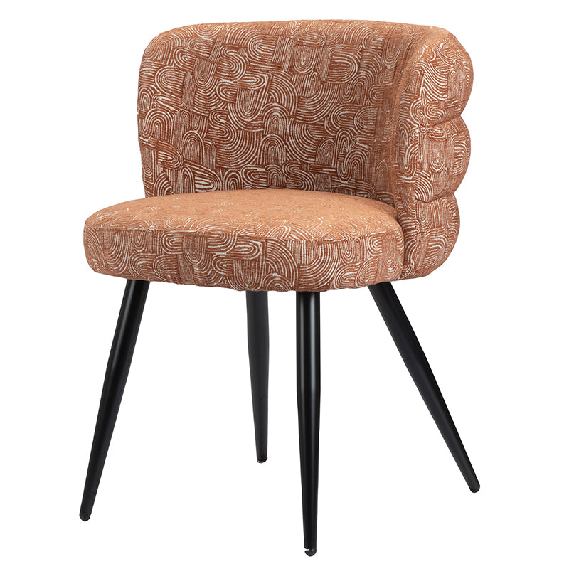 Cloud Chair Safiya Terracotta- Set van 2 stuks