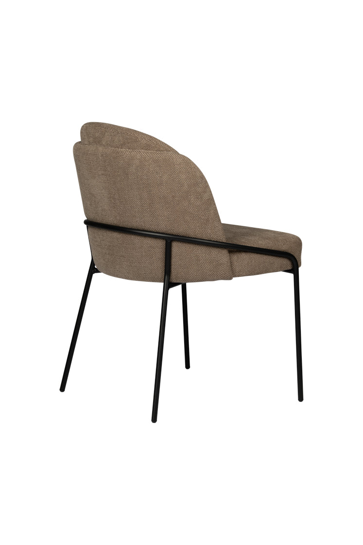 Fjord Chair Brown - Set van 2 stuks