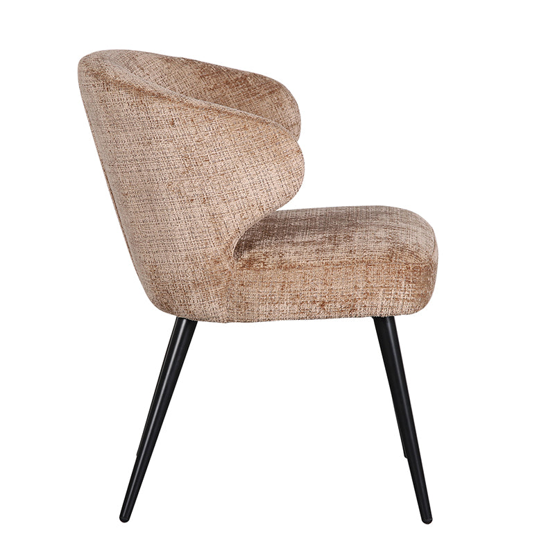 Mera Chair Caramel - Set van 2 stuks