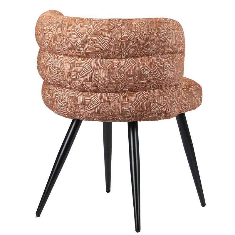 Cloud Chair Safiya Terracotta- Set van 2 stuks