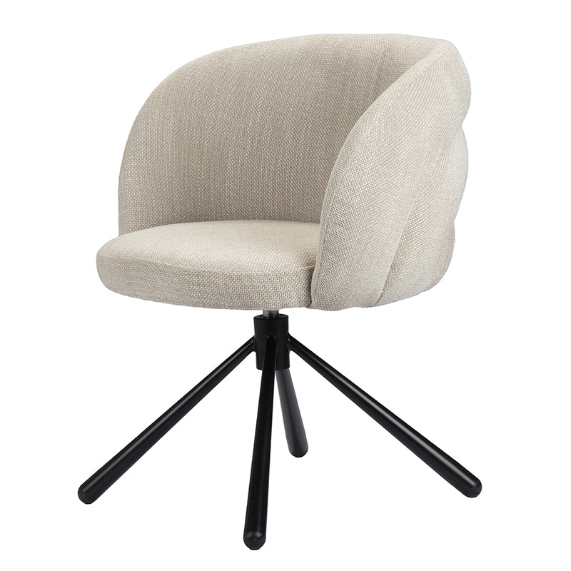 Pebble Rotating Chair Beige