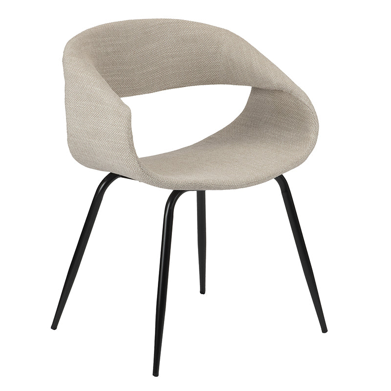 Whale Chair Beige - Set van 2 stuks
