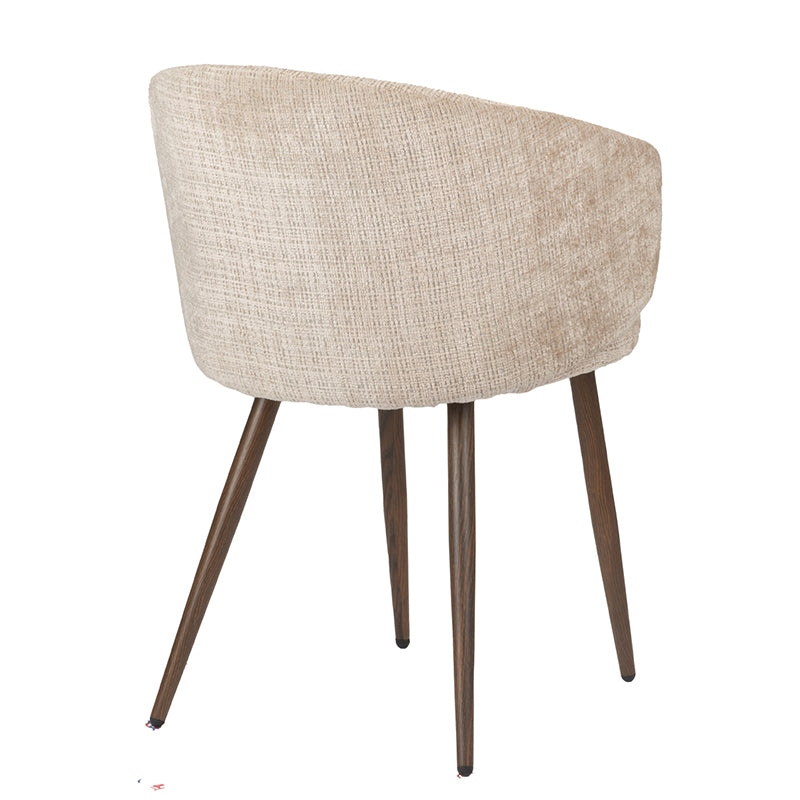 Luna Chair Cream - Set van 2 Stuks