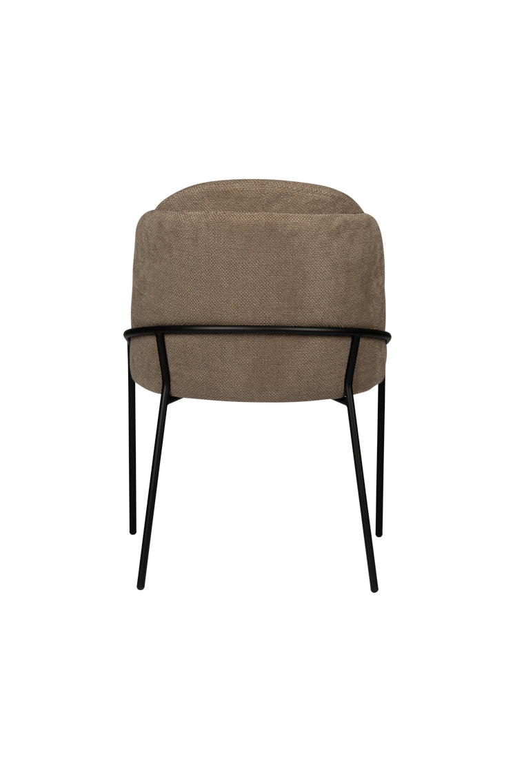 Fjord Chair Brown - Set van 2 stuks