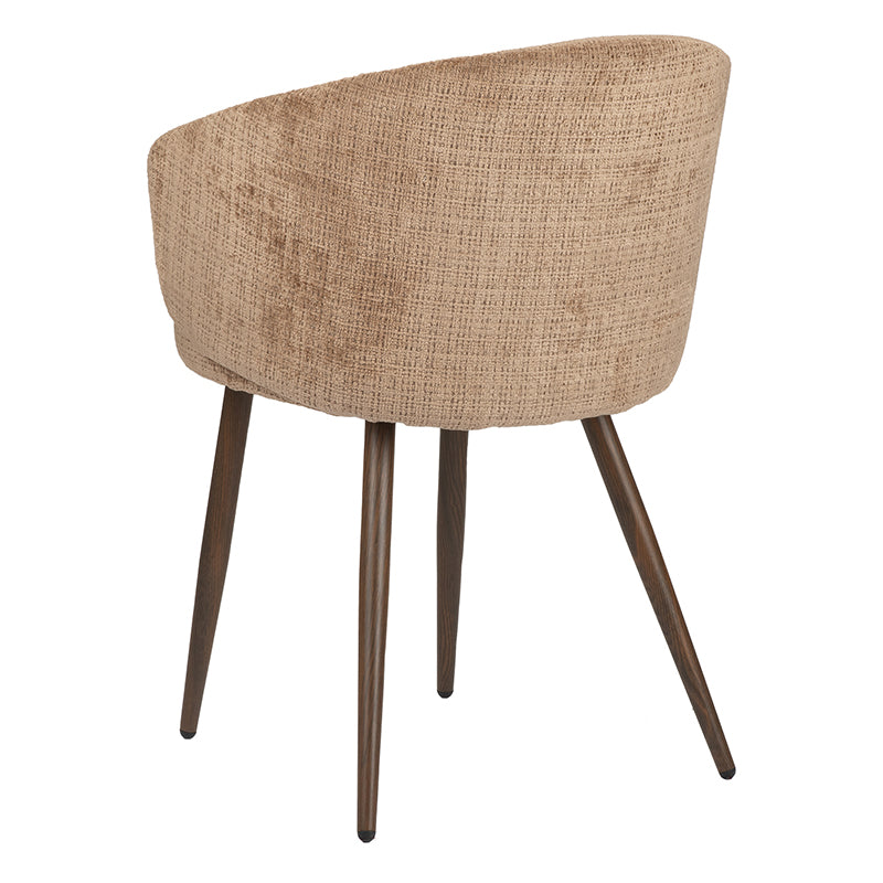 Luna Chair Caramel - Set van 2 Stuks
