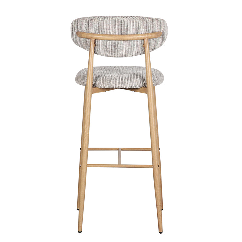 Japandi Kitchen Bar Chair Okura Hoog - Set van 2 stuks