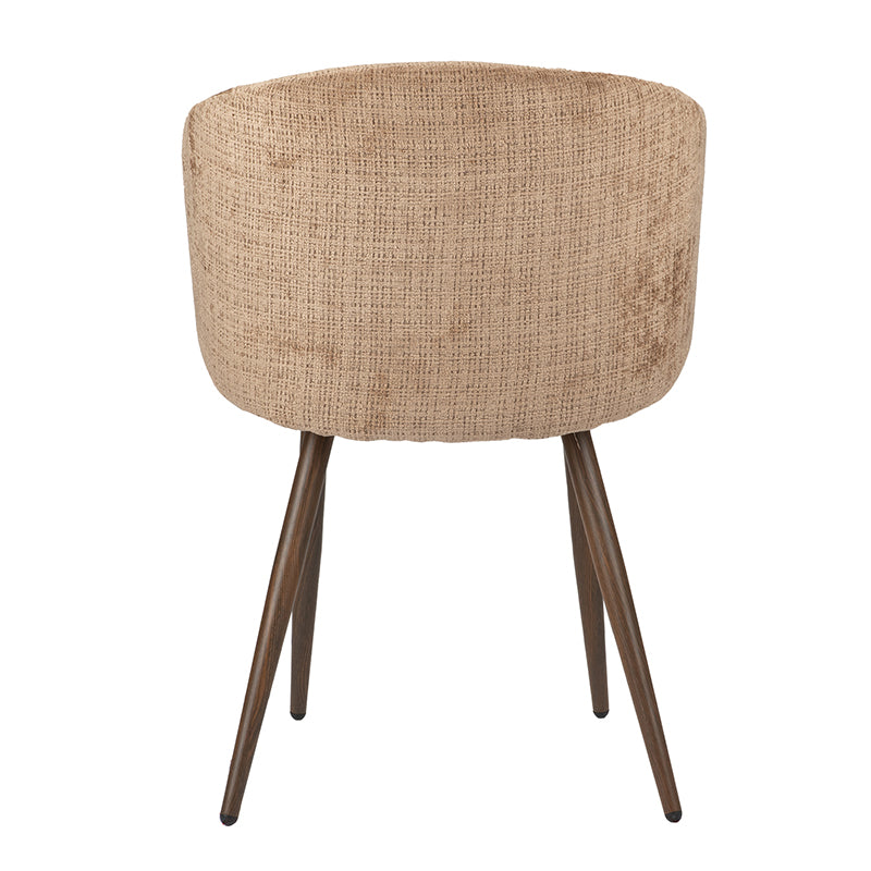 Luna Chair Caramel - Set van 2 Stuks