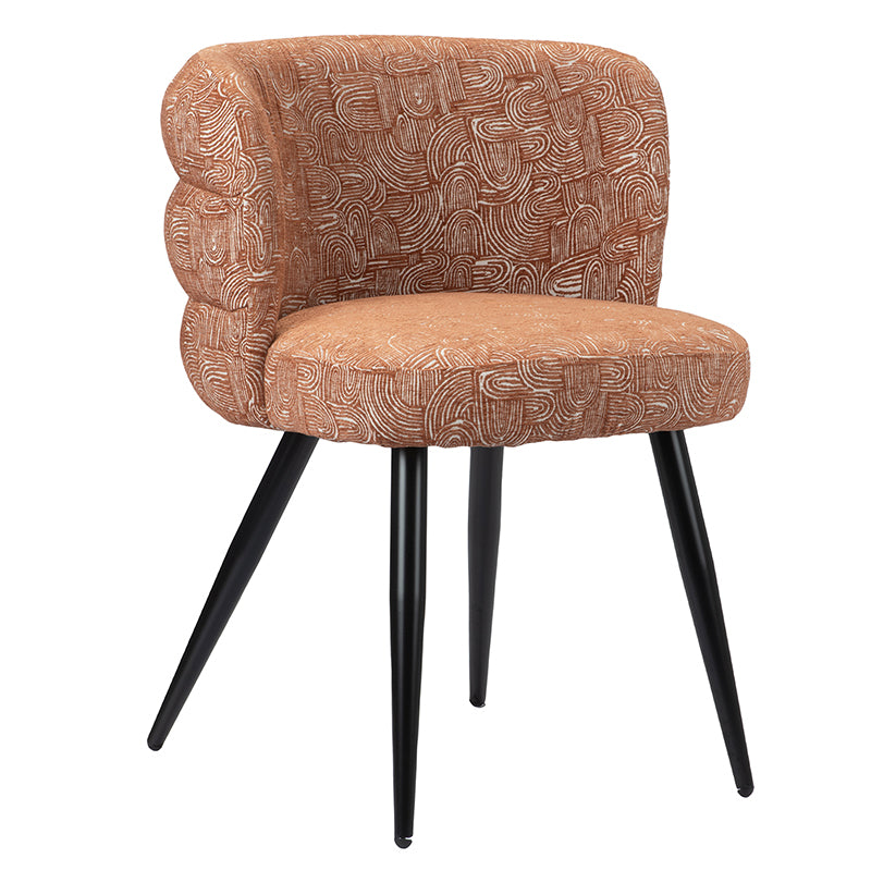 Cloud Chair Safiya Terracotta- Set van 2 stuks