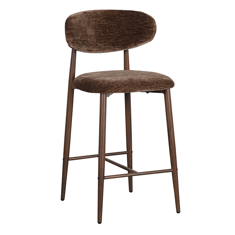 Japandi Kitchen Bar Chair Umber - Set van 2 stuks