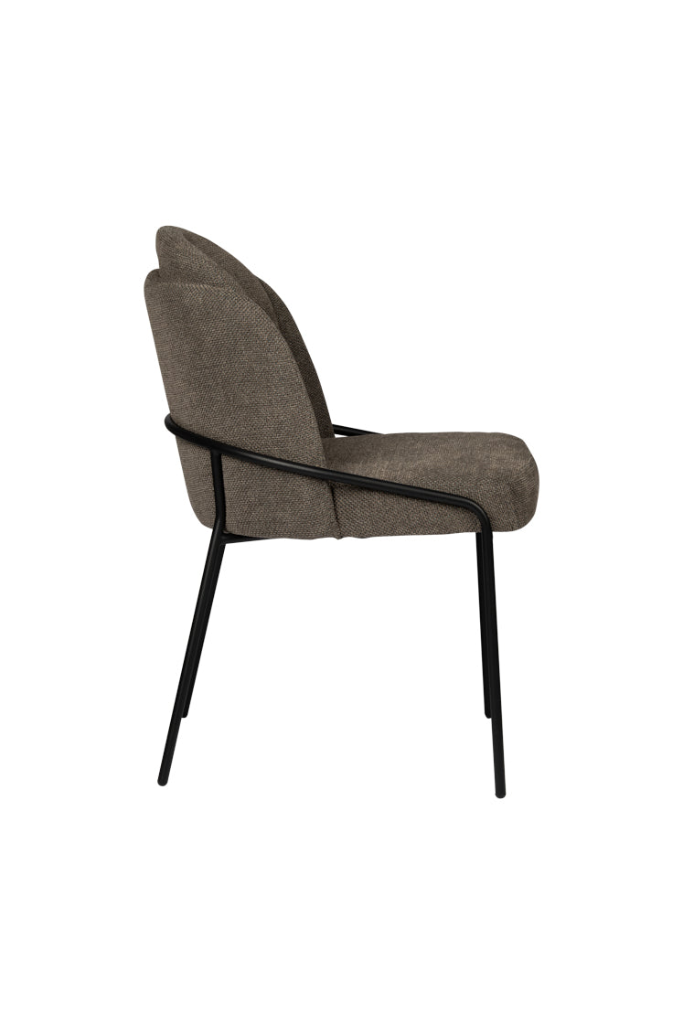 Fjord Chair Taupe - Set van 2 stuks