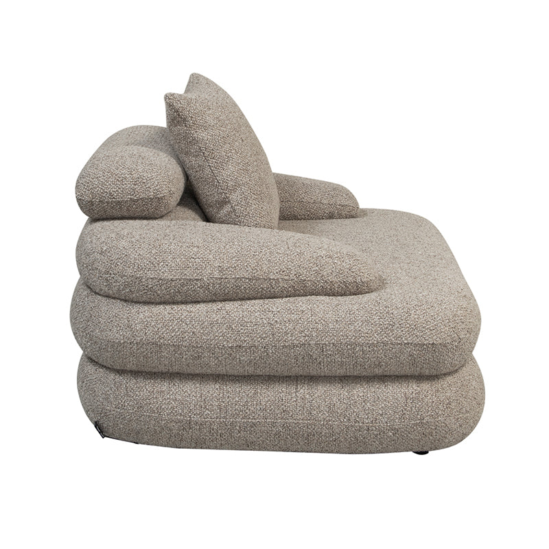 Cairo Lounge Chair Sand Bouclé