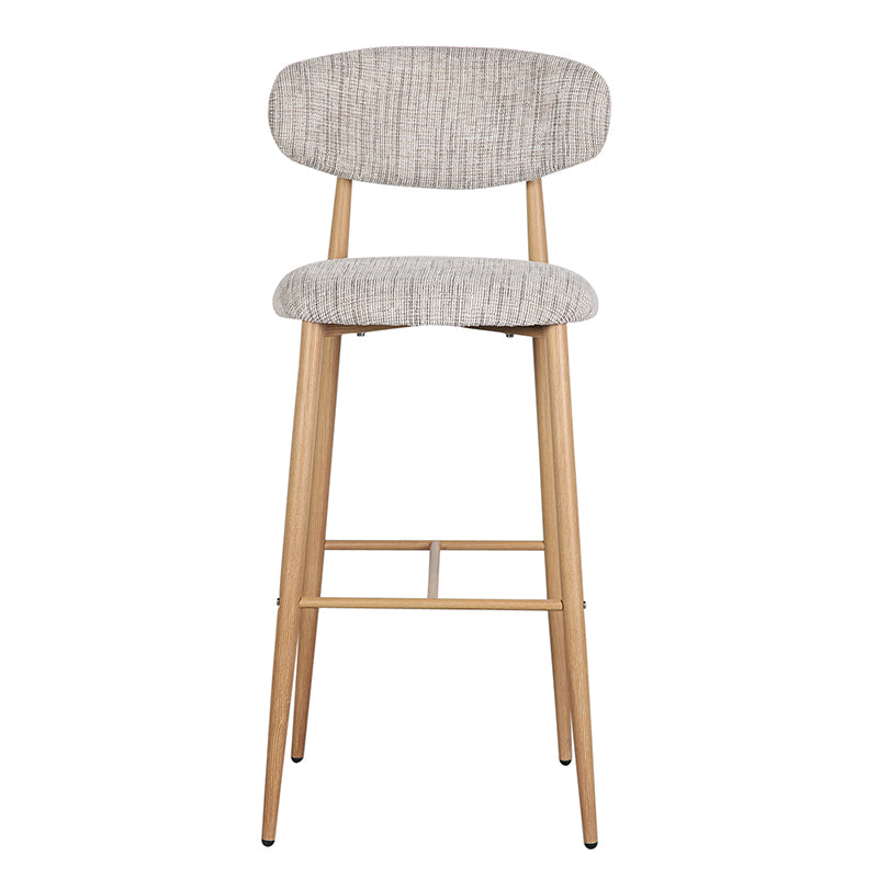 Japandi Kitchen Bar Chair Okura Hoog - Set van 2 stuks
