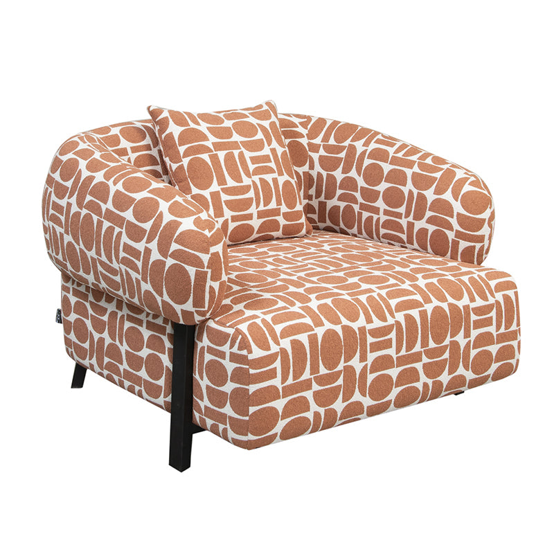 Kathmandu Lounge Chair Amon Terracotta