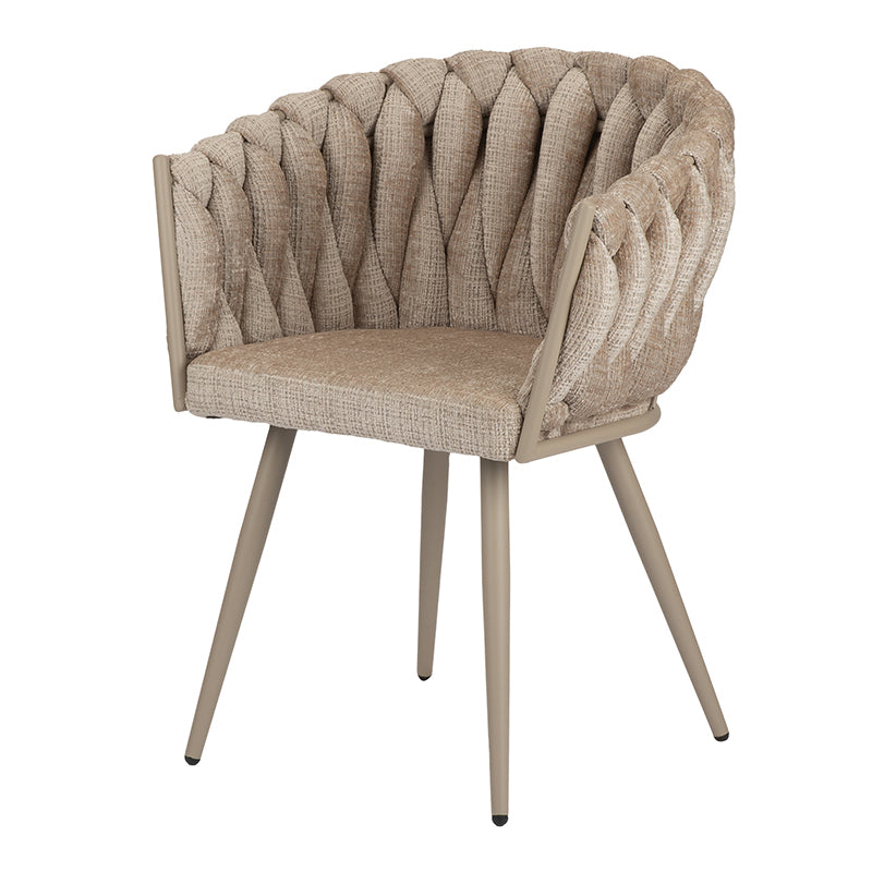 Wave Chair Cream - Set van 2 stuks