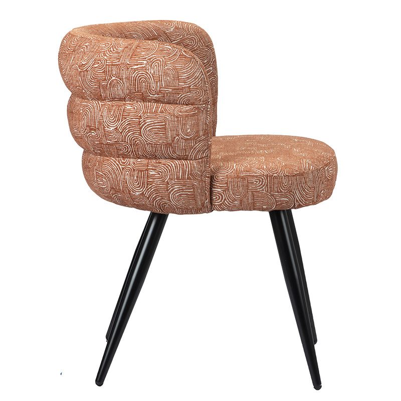 Cloud Chair Safiya Terracotta- Set van 2 stuks