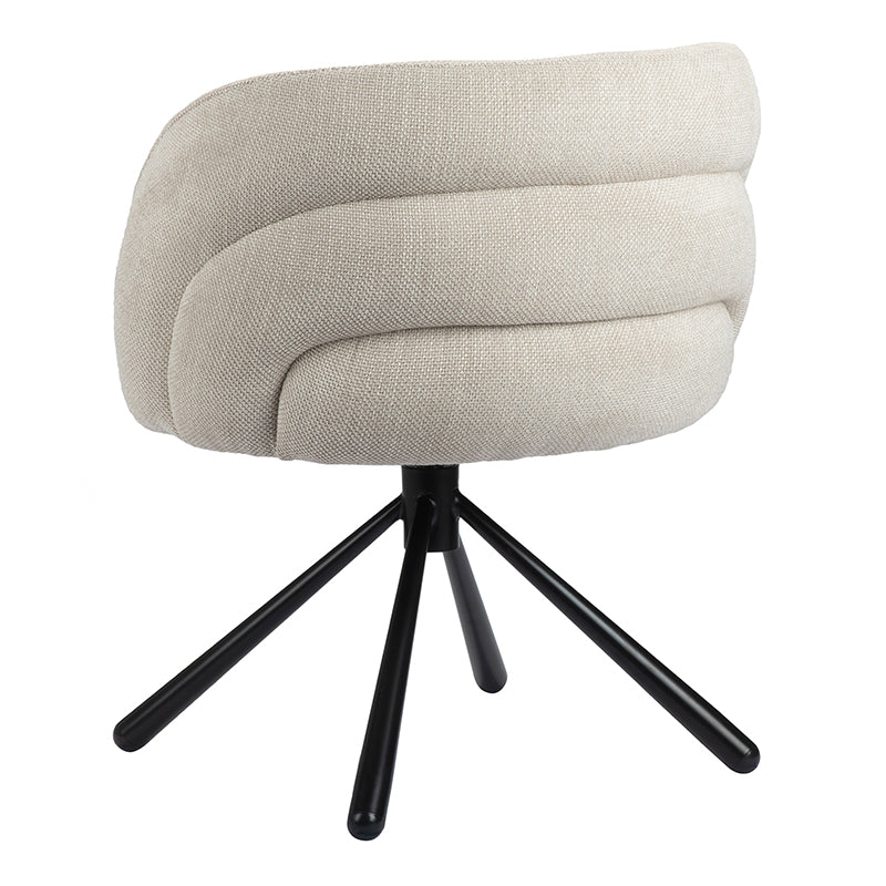 Pebble Rotating Chair Beige