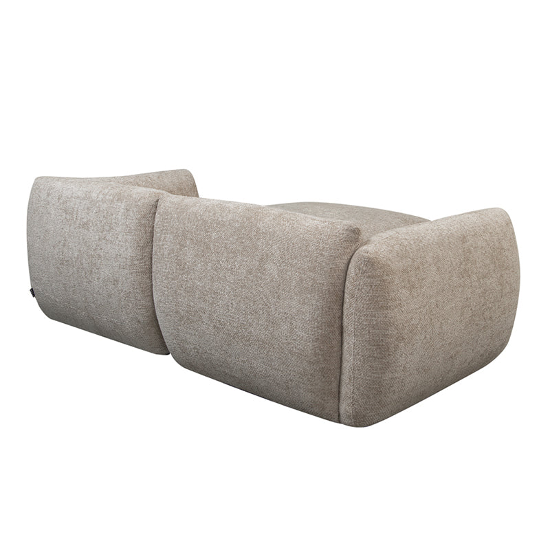 Amsterdam 2.5 Seater Latte + Ottoman