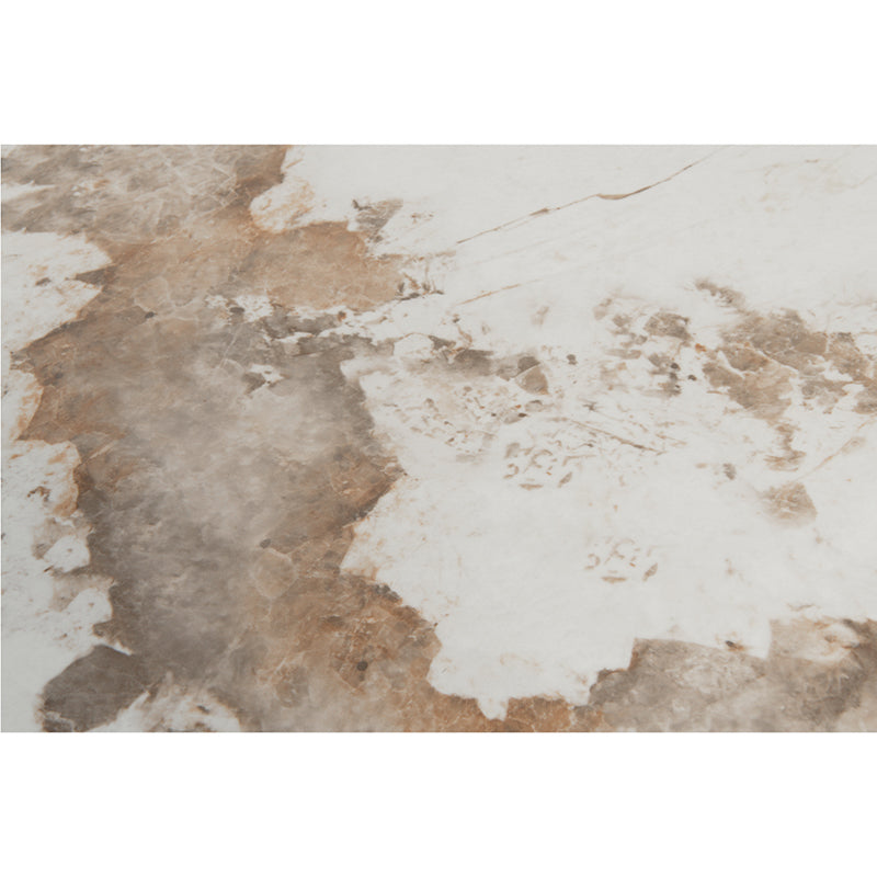 Ellipse Dining Table – Ceramic Marble / Walnut Veneer