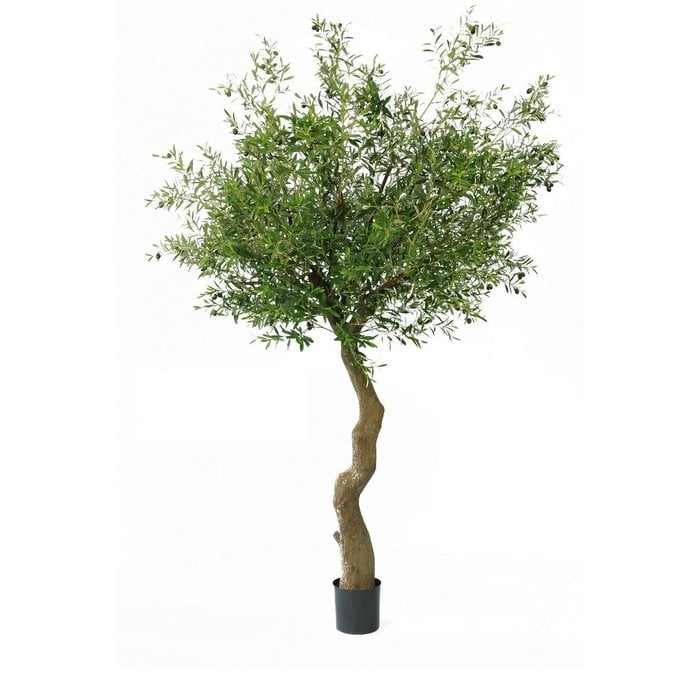 Kunst Olijfboom 270 cm met olijven