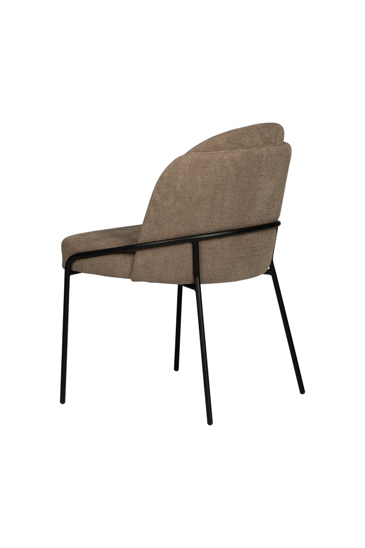Fjord Chair Brown - Set van 2 stuks