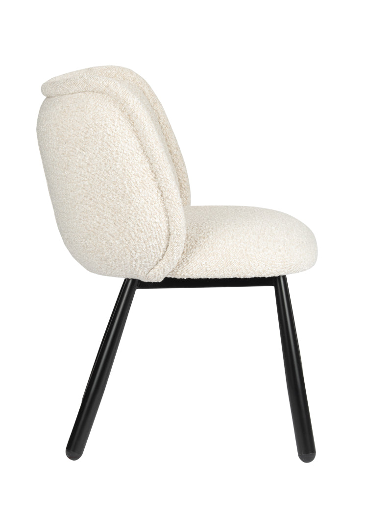 Panda Chair White Pearl - Set van 2 stuks