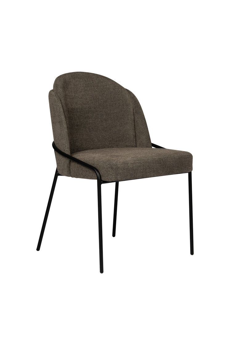Fjord Chair Taupe - Set van 2 stuks