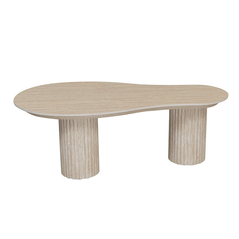Craft Coffee Table Large – Ceramic Travertine