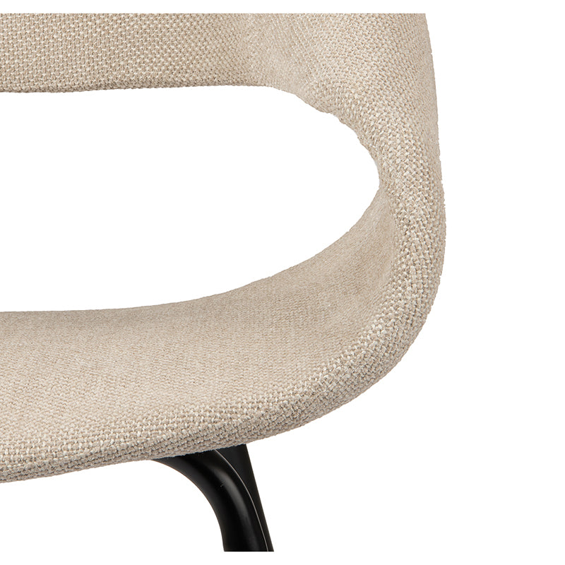 Whale Chair Beige - Set van 2 stuks
