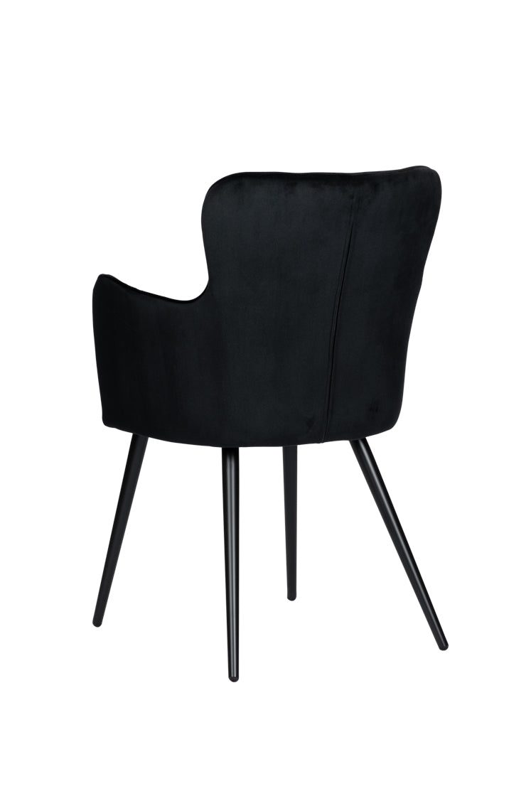 Wing Chair Black - Set van 2 stuks