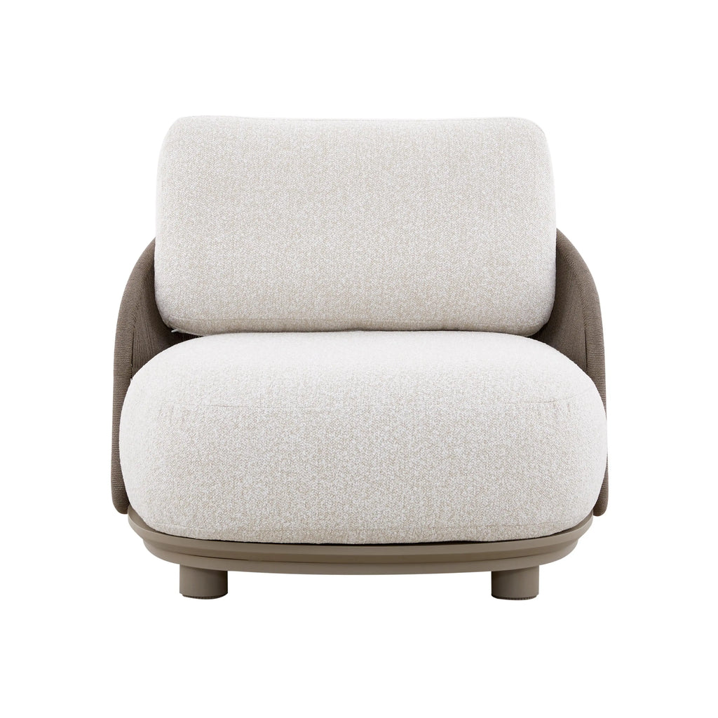 Outdoor armchair ARUBA champagne