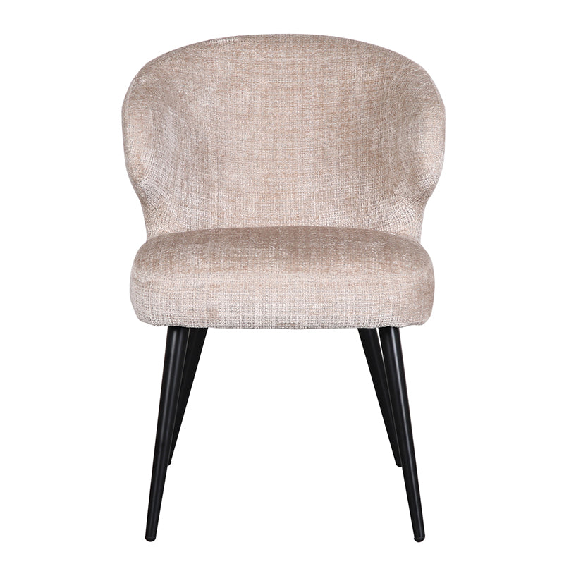 Mera Chair Cream - Set van 2 stuks