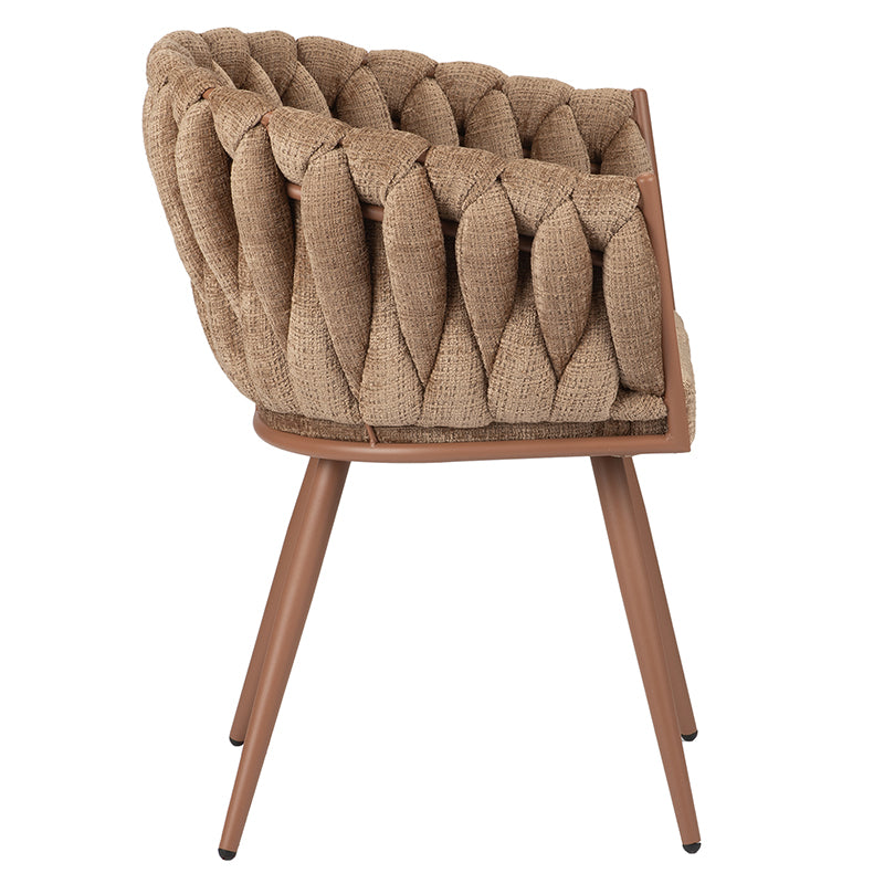 Wave Chair Caramel - Set van 2 stuks